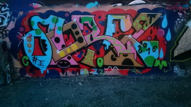 Graffiti Wall in Dresden - Photo by cheesy - Norez