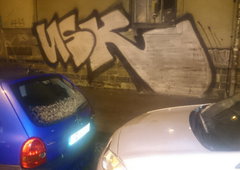Graffiti Bombing in Dresden - Photo by cheesy - usk