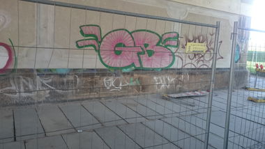 Graffiti Bombing in Dresden - Photo by cheesy - gb