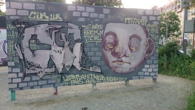 Graffiti Wall in Dresden - Photo by cheesy - cik, zasu