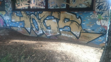 Graffiti Wall in Dresden - Photo by cheesy - yogs