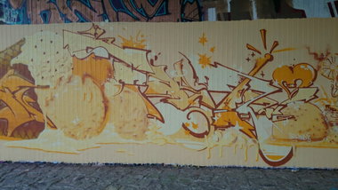 Graffiti Wall in Dresden - Photo by cheesy - strazzi