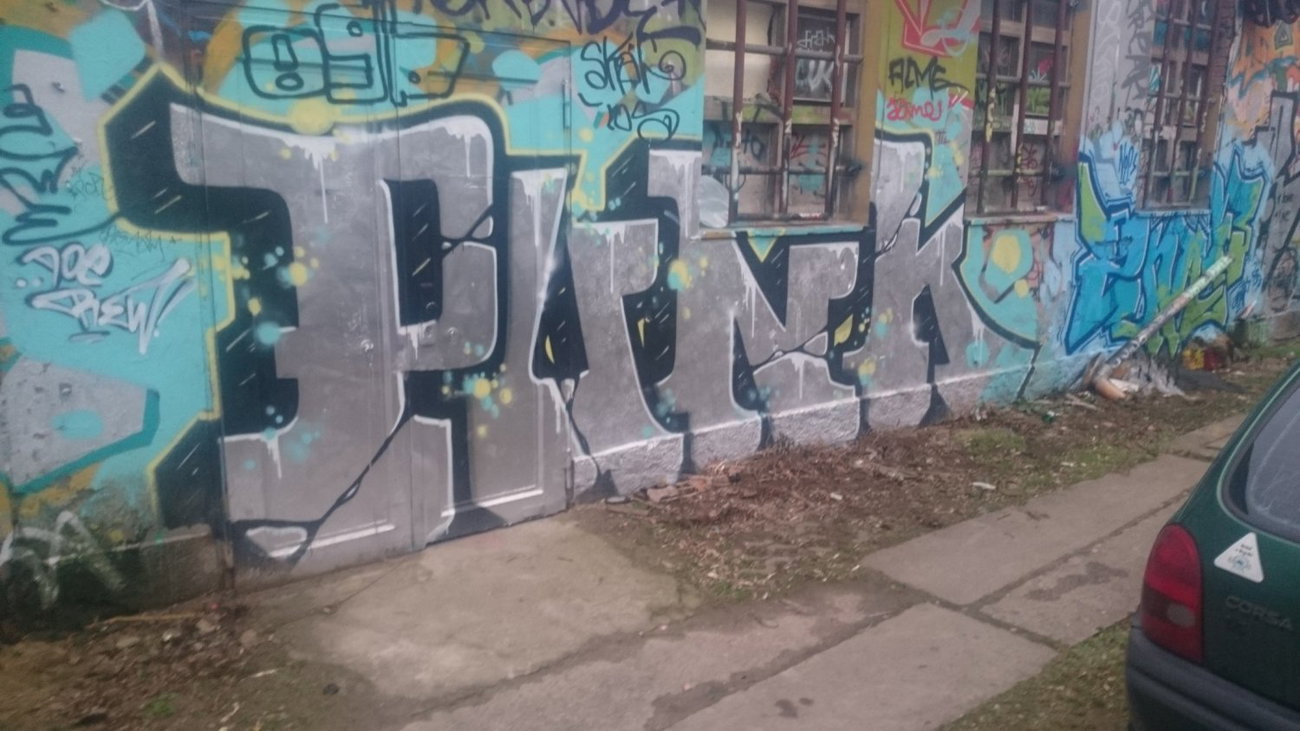 Graffiti Wall in Dresden - Photo by cheesy - punk