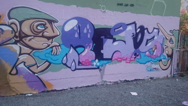 Graffiti Wall in dresden - Photo by cheesy - rewis