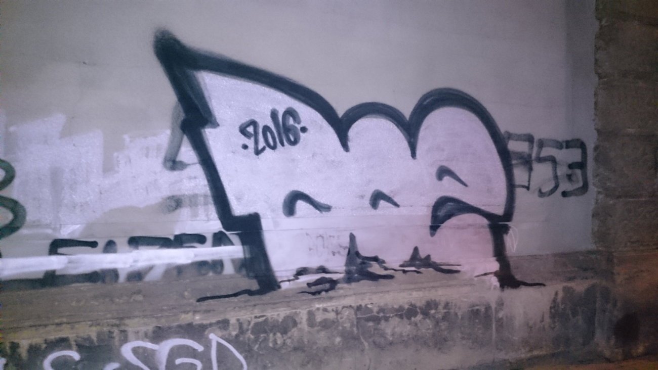 Graffiti Wall in Dresden - Photo by cheesy - Doe