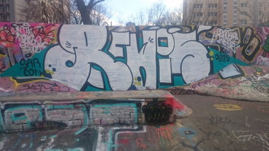 Graffiti Wall in Dresden - Photo by cheesy - rewis