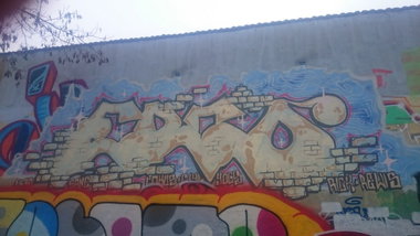 Graffiti Wall in Dresden - Photo by cheesy - ergo