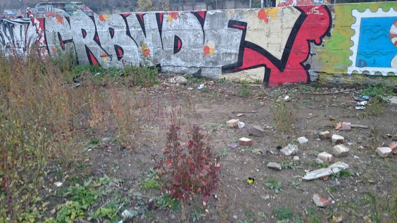 Graffiti Wall in Dresden - Photo by cheesy - Crbvde