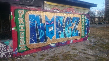 Graffiti Wall in Dresden - Photo by cheesy - norez