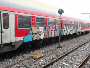 Graffiti Train - Photo by chef - zafir, ebbe