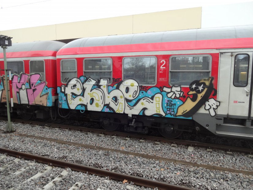 Graffiti Train - Photo by chef - ebbe