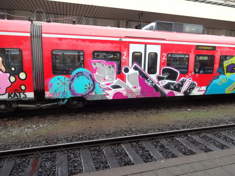 Graffiti Train - Photo by chef