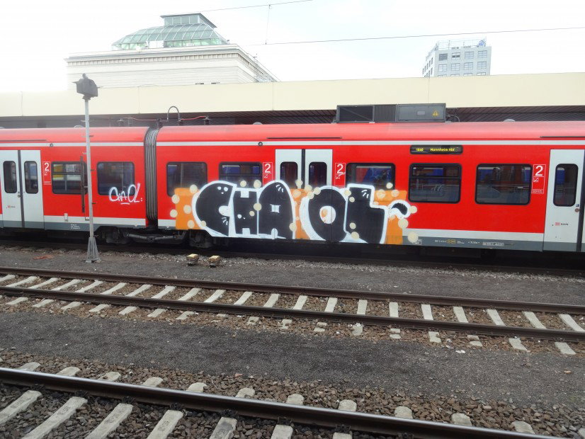 Graffiti Train - Photo by chef - cha, ol