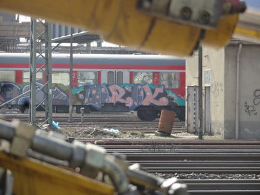Graffiti Train - Photo by chef - drok
