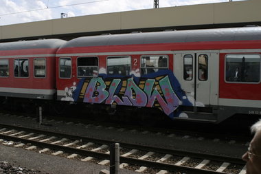 Graffiti Train - Photo by chef - blow