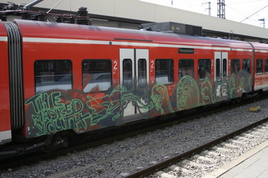 Graffiti Train - Photo by chef - the, masked, youth