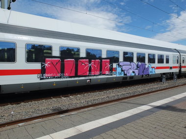 Graffiti Train - Photo by chef