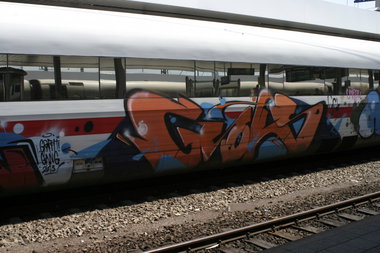 Graffiti Train - Photo by chef - gsoks