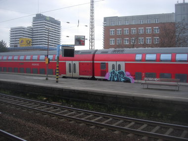 Graffiti Train - Photo by chef - imr