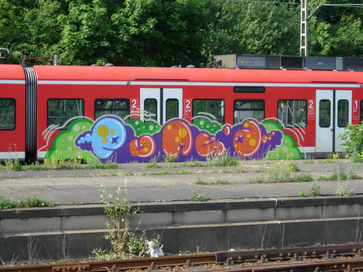 Graffiti Train - Photo by chef - punk´d