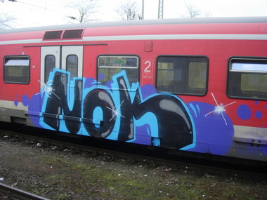 Graffiti Train - Photo by chef - nok