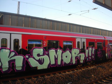 Graffiti Train - Photo by chef - smor