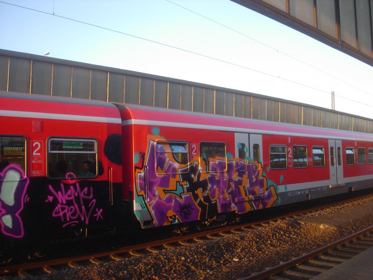 Graffiti Train - Photo by chef