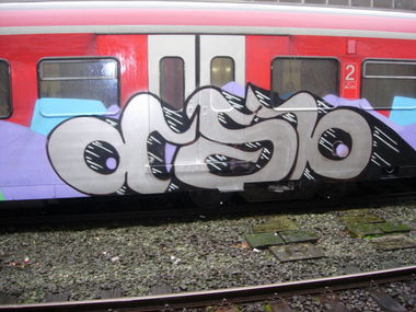 Graffiti Train - Photo by chef - dsb