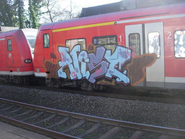 Graffiti Train - Photo by chef - akse