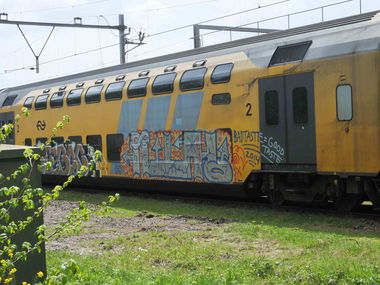 Graffiti Train - Photo by chef - ?