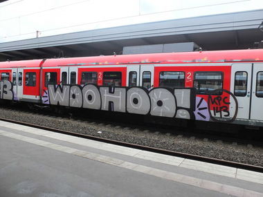 Graffiti Train - Photo by chef - woohoo