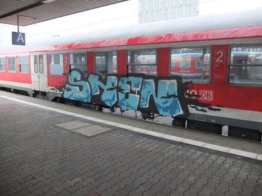 Graffiti Train - Photo by chef
