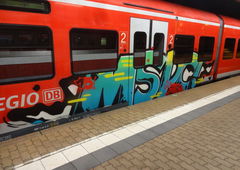 Graffiti Train - Photo by chef - mspc