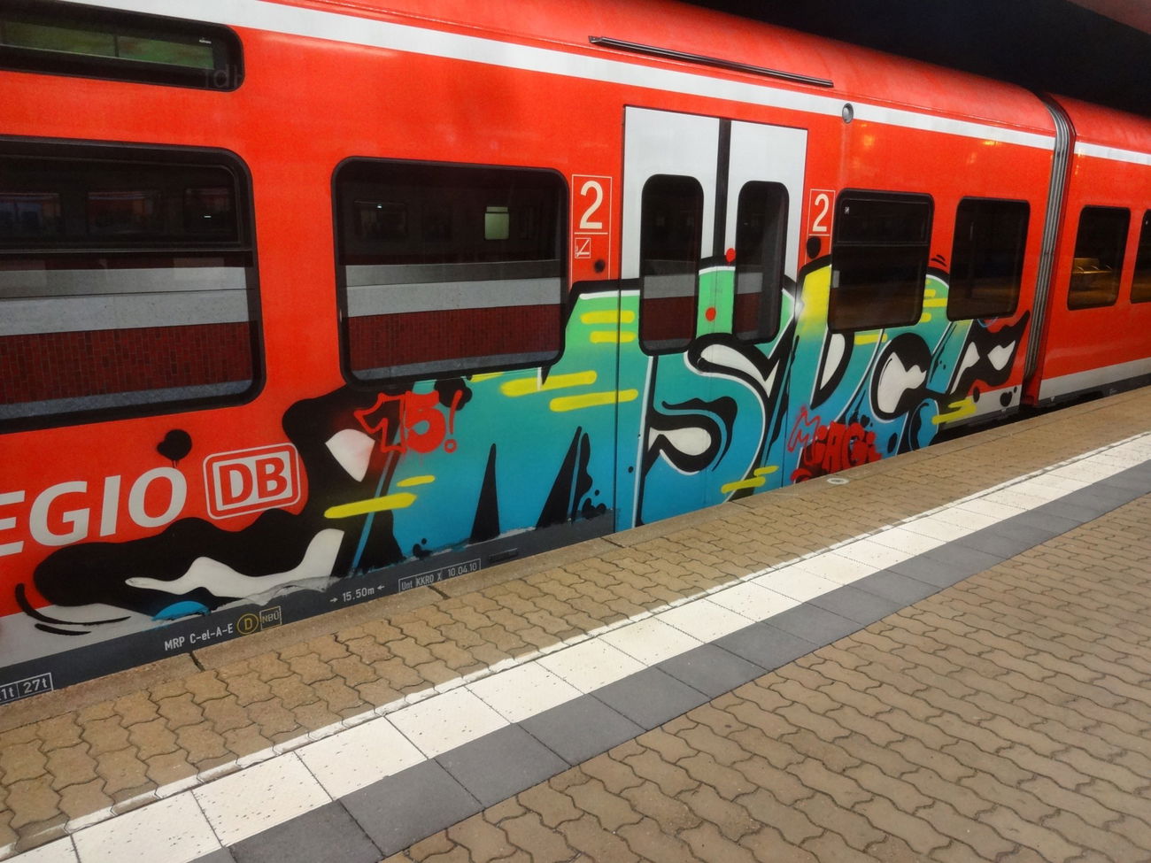 Graffiti Train - Photo by chef - mspc