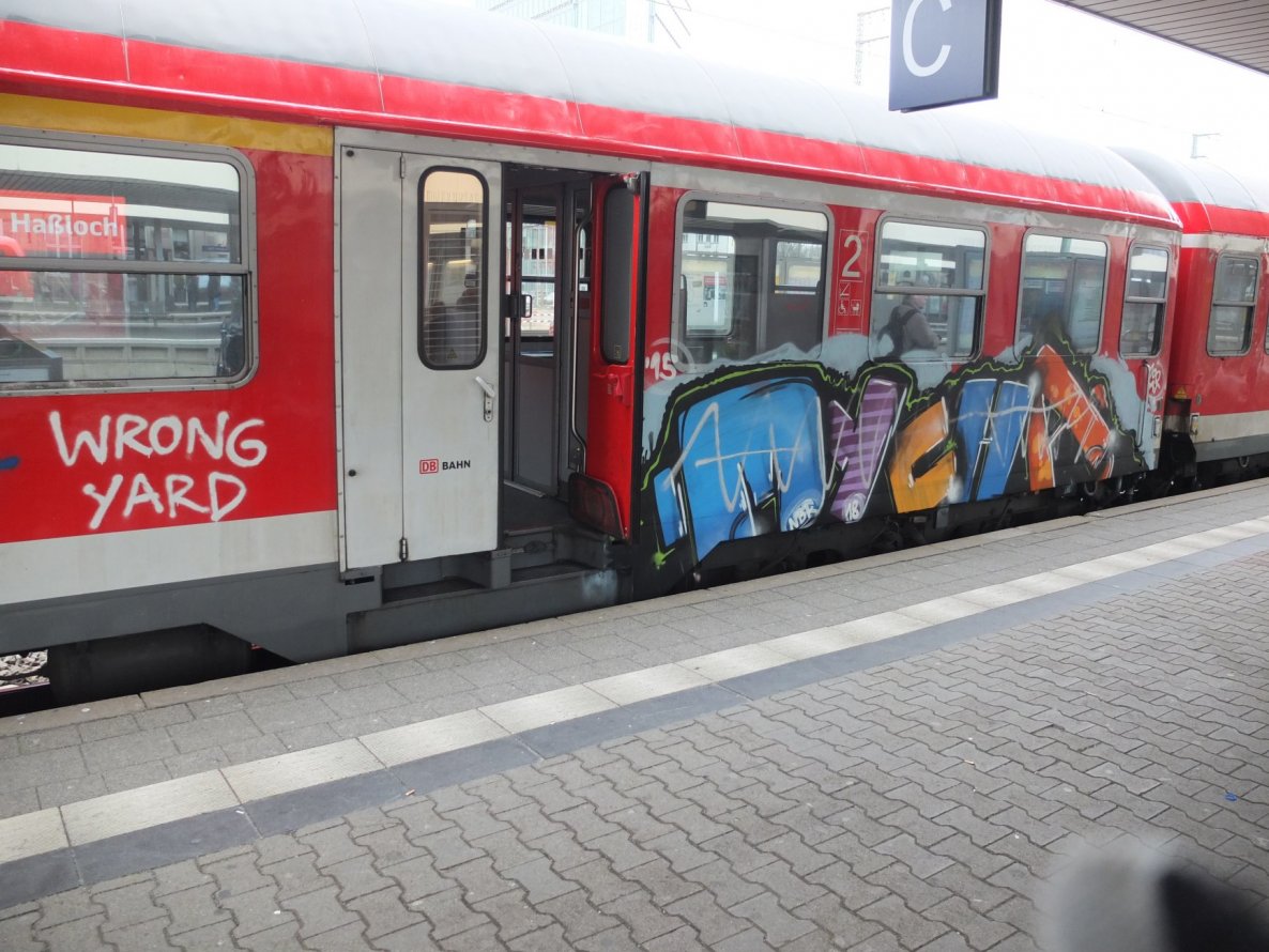 Graffiti Train - Photo by chef - mycha