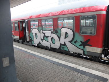 Graffiti Train - Photo by chef