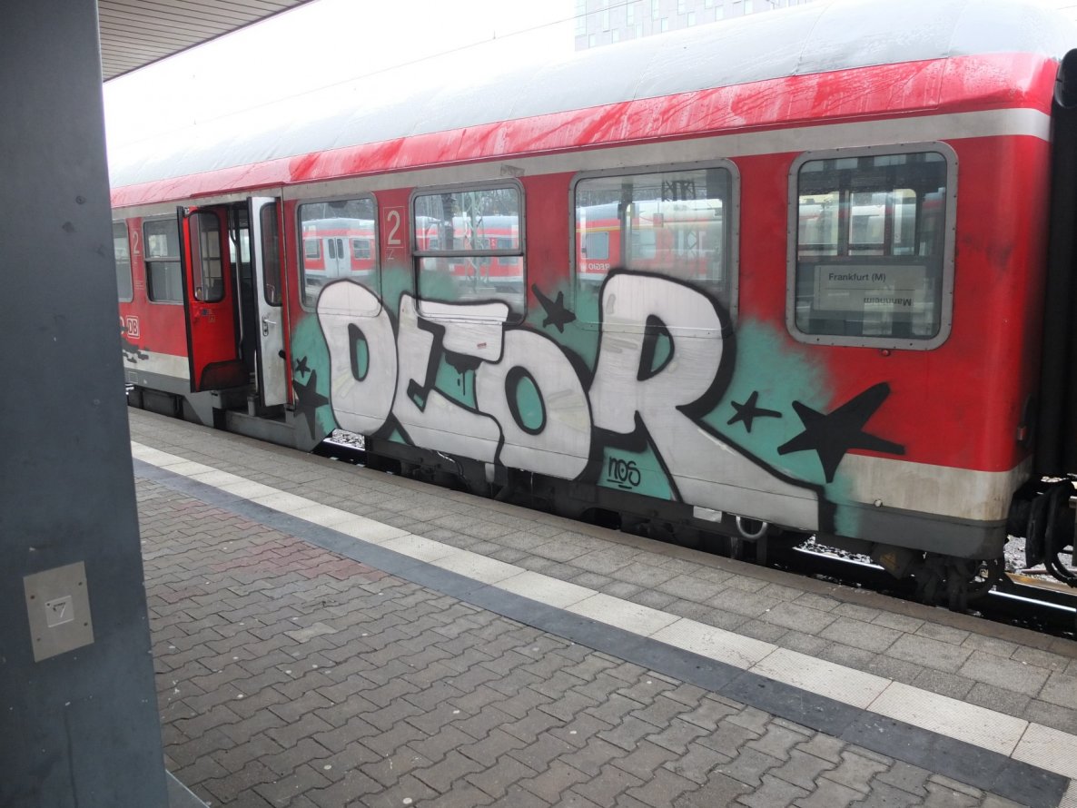 Graffiti Train - Photo by chef