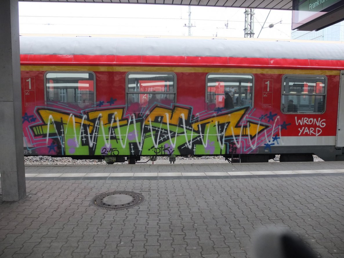 Graffiti Train - Photo by chef - test