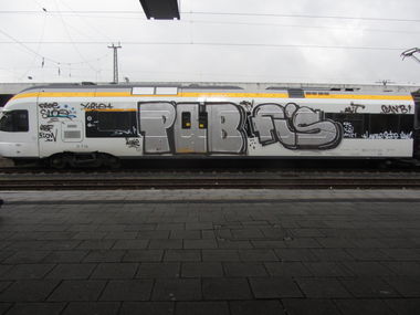 Graffiti Train - Photo by chek
