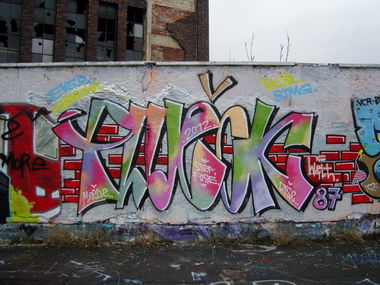 Graffiti Wall - Photo by cherryjoint