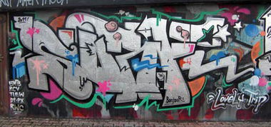 Graffiti Wall - Photo by cherryjoint