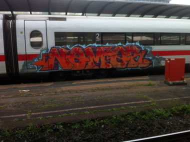 Graffiti Train in Frankfurt - Photo by chewbacca - Nomor, Frune, 180