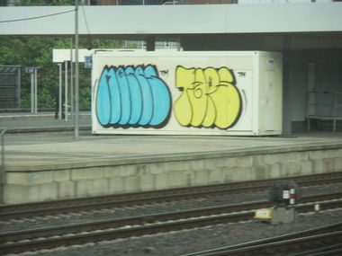 Graffiti Bombing - Photo by chewbacca - Moses, Taps