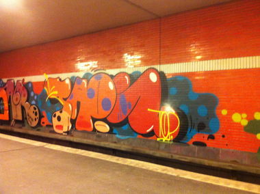 Graffiti Wall in Berlin - Photo by chewbacca - Taps, Hells, Moar (2013)