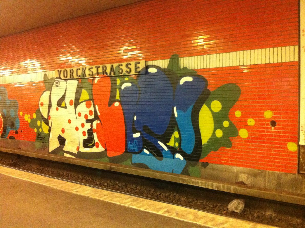 Graffiti Wall - Photo by chewbacca - Hells, Taps, Moar (2013)