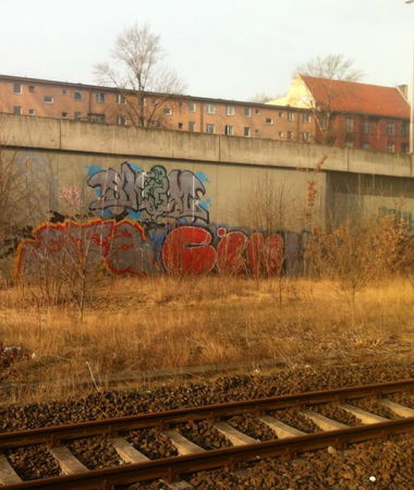 Graffiti Wall in Berlin - Photo by chewbacca - Skim