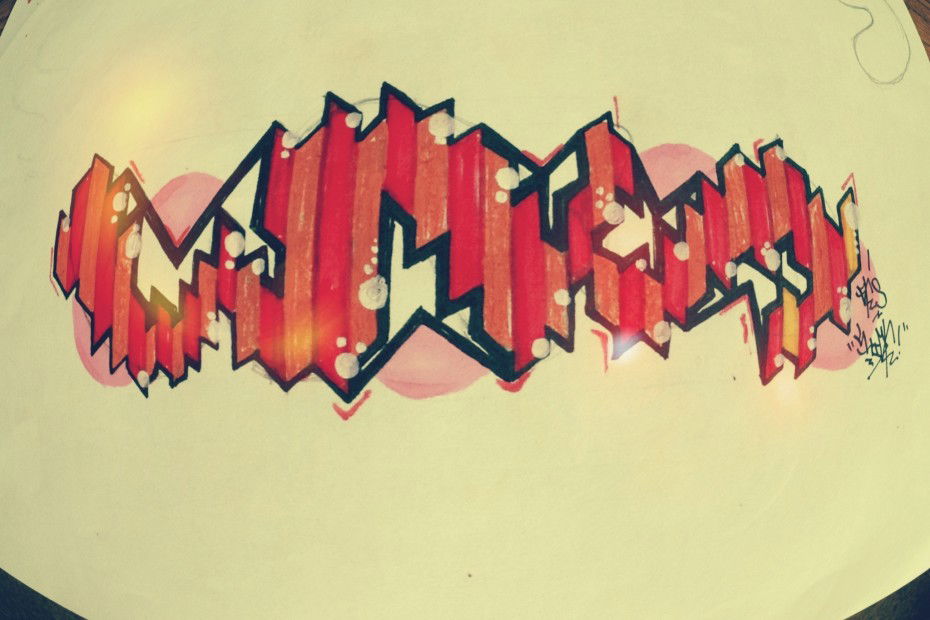 Graffiti Sketch in Russia - Photo by chip - Fks