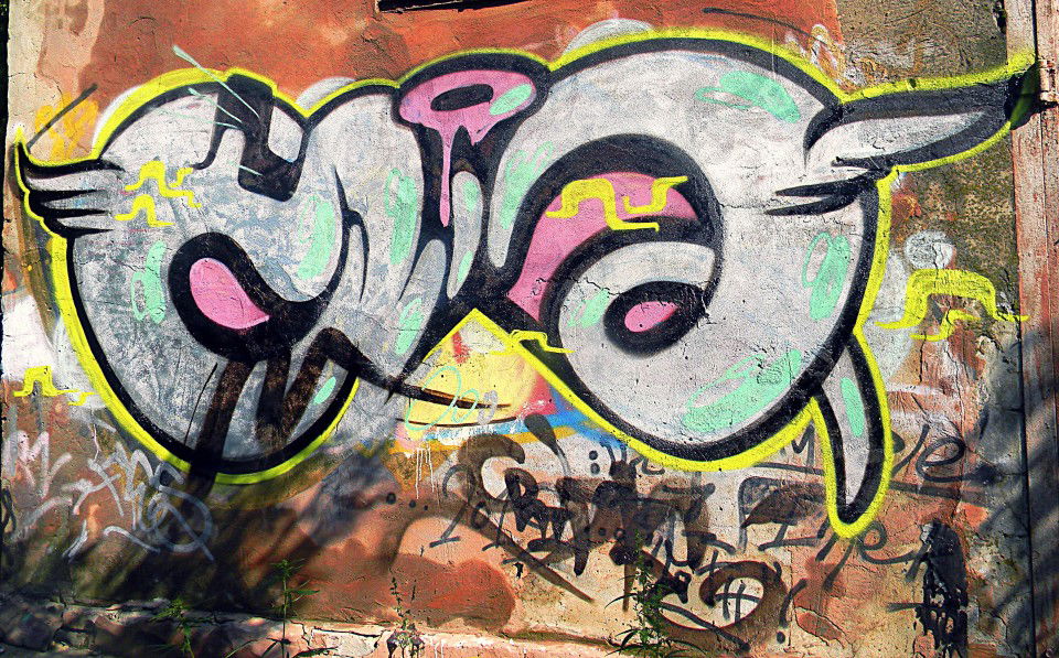 Graffiti Bombing in Russia - Photo by chip