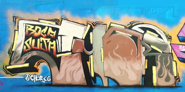 Graffiti Wall in São paulo - Photo by chor2018 - graffiti, bsc, bocasujacrew (2018)