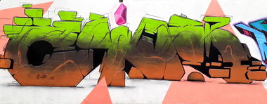 Graffiti Wall in São paulo - Photo by chor2018 - graffiti, bsc, bocasujacrew (2018)